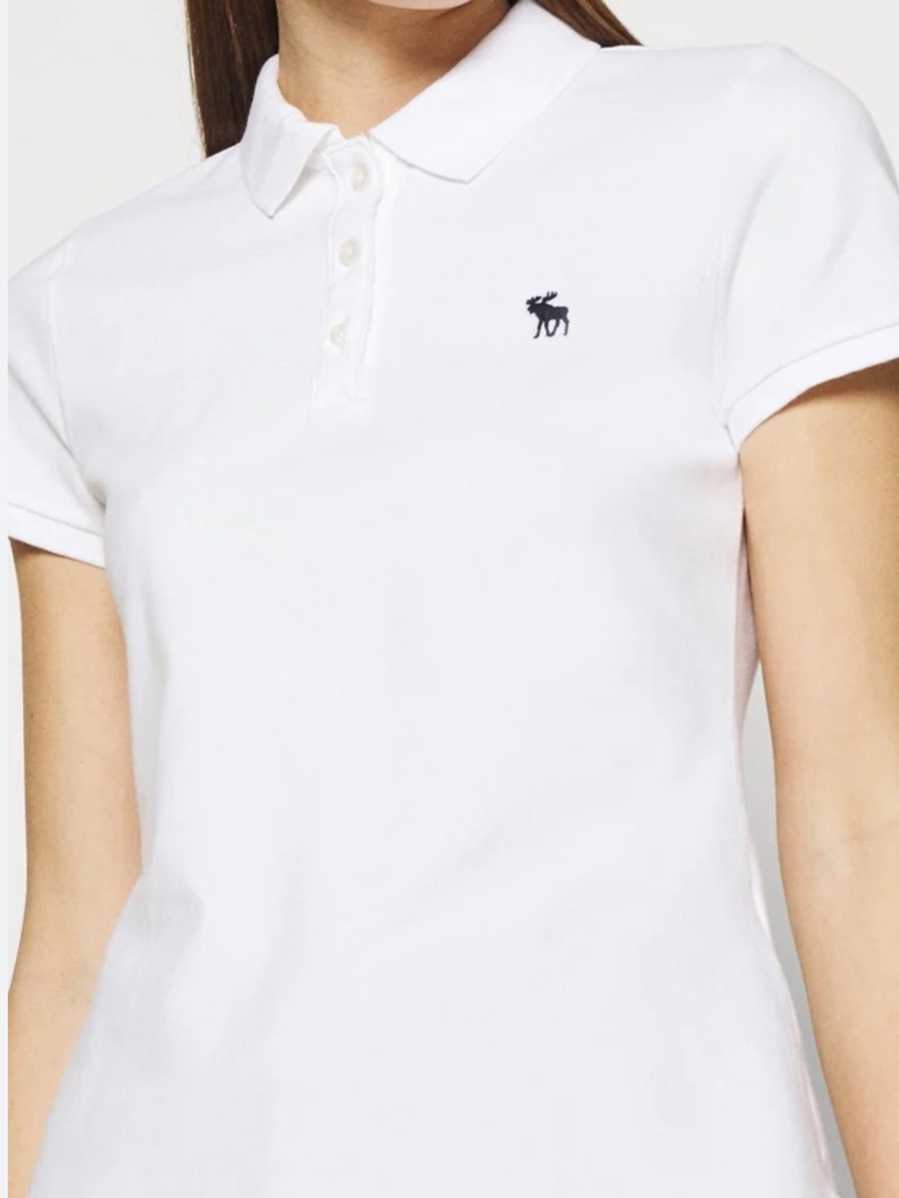 Abercrombie Kids Polo Shirt White